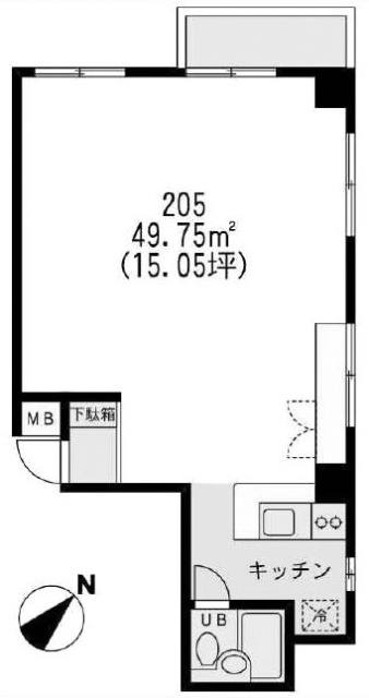 バルビゾン11205 間取り図