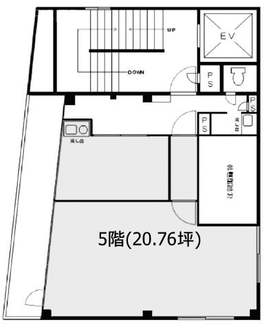 日清ビル5F 間取り図