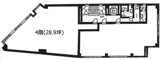 保志場ビル4F 間取り図