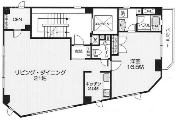 T&Aビル4F 間取り図