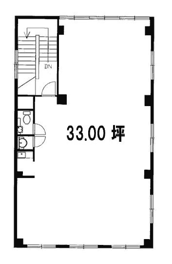 斉藤ビル2F 間取り図