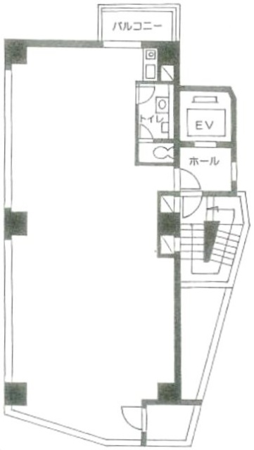 広尾GTビル4F 間取り図