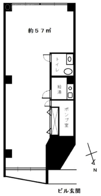 ライトビル101 間取り図