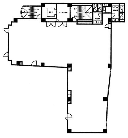 白山NTビル2F 間取り図