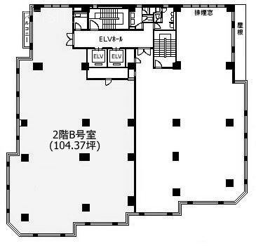 二宮ビルB 間取り図