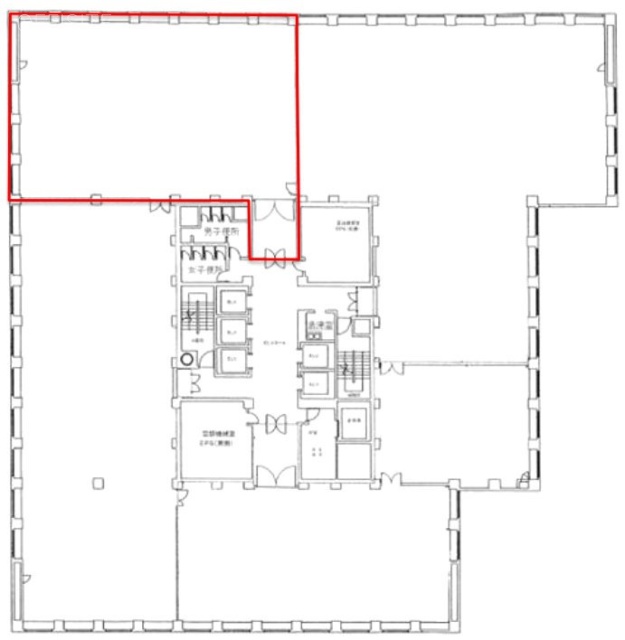 新橋住友ビル7F 間取り図