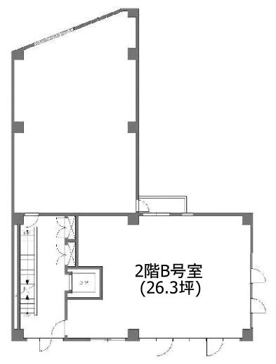 ヨシビルB 間取り図