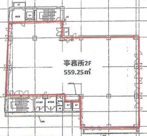 松村ビル2F 間取り図