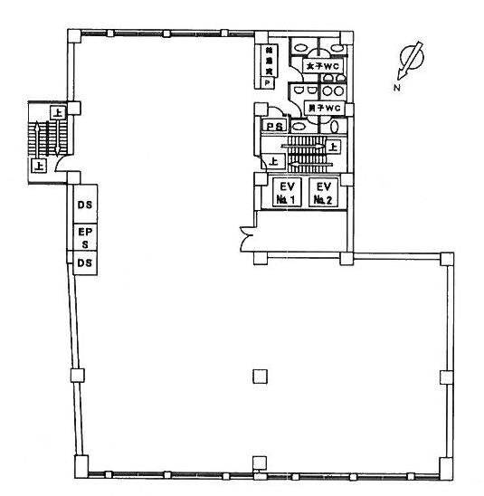 住友生命三田ビル8F 間取り図
