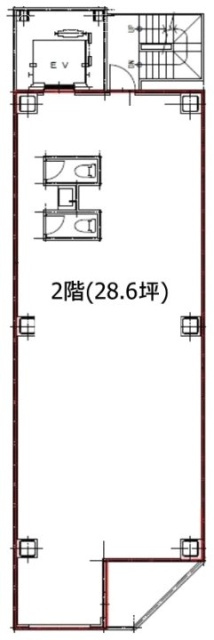 神田カドウチ2F 間取り図