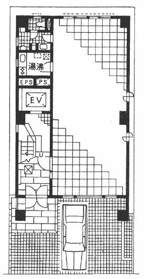 池三ビル1F 間取り図