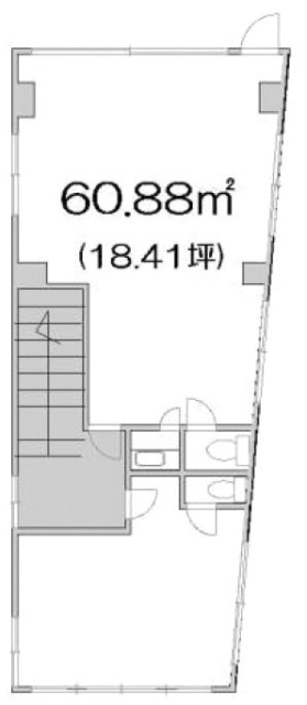 サンハウスビル3F 間取り図