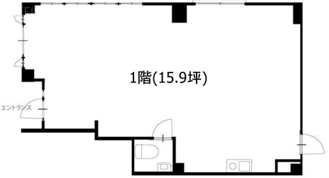 アイオービル1F 間取り図