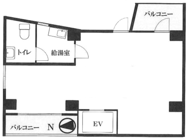 二進ビル6F 間取り図