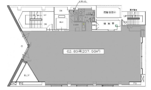 丸八青山ビル6F 間取り図