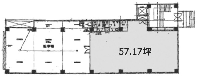 トーセン亀戸ビル1F 間取り図