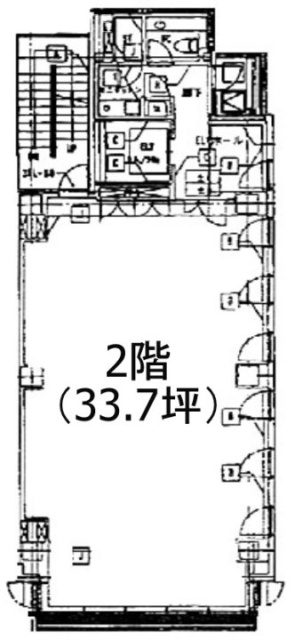 来るビル2F 間取り図