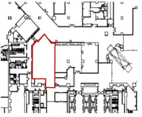 ソリッドスクエア西館B1F 間取り図