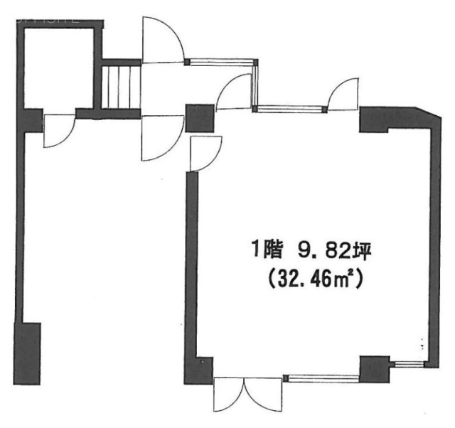 TS原宿第3ビル1F 間取り図
