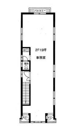 T・Kビル2F 間取り図