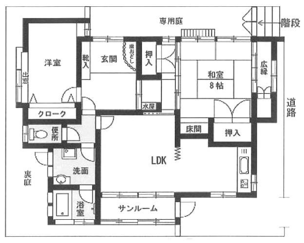 さくら代々木ビル1F 間取り図