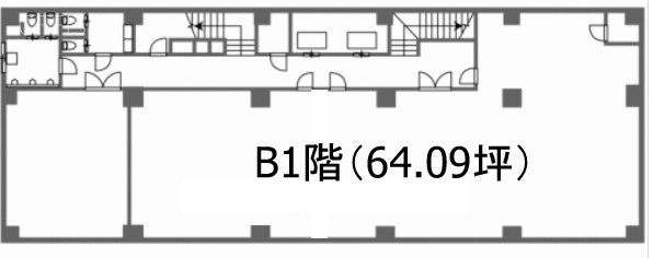 文化エステート四谷B1F 間取り図