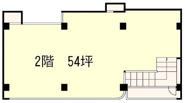 ハレ神南ビル2F 間取り図