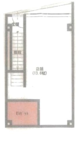 TCRE浅草駅前ビル1F 間取り図