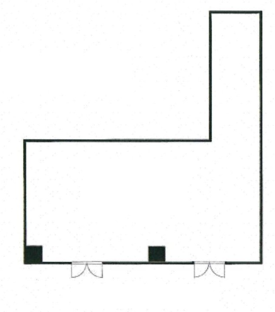 新宿グランドプラザビル1F 間取り図