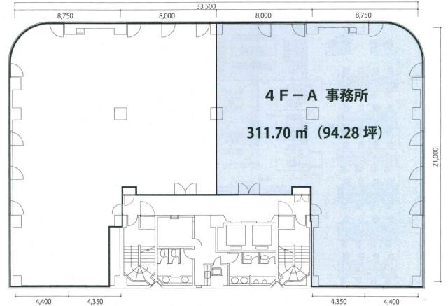 渋谷センタープレイスA 間取り図