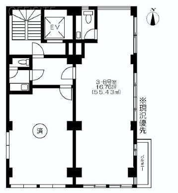 プラントビルB 間取り図