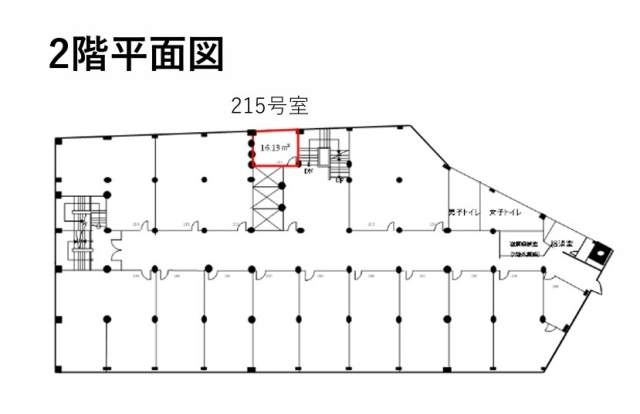 日証館215 間取り図