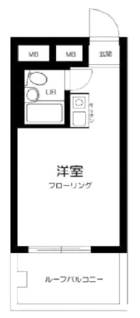 ラミアール赤坂703 間取り図