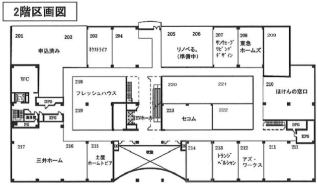 ハウスクエア横浜住まいの情報館211 間取り図