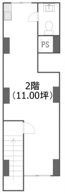 麻野ビル2F 間取り図