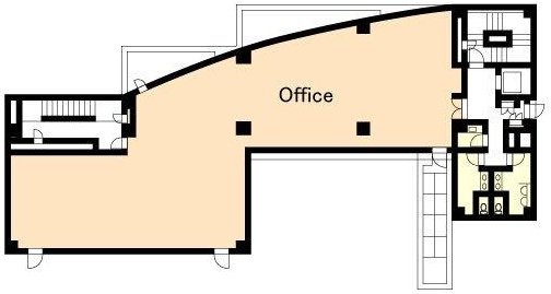 おもだかビル6F 間取り図