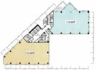 渋谷TODビルB 間取り図