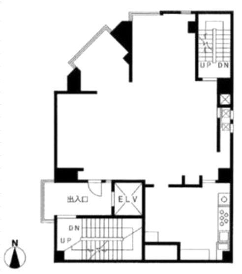 THE CENTRAL OMORI3F 間取り図