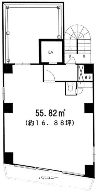 長谷川ビル301 間取り図