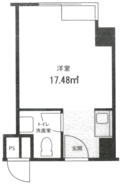 サンモール道玄坂ビル232 間取り図
