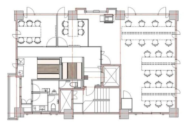 八丁堀ファーストスクエア9F 間取り図