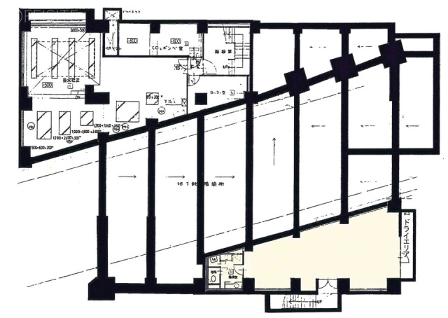 Daiwa東池袋(ダヴィンチ東池袋)ビルB1F 間取り図