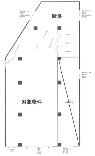 星野ビル1F 間取り図