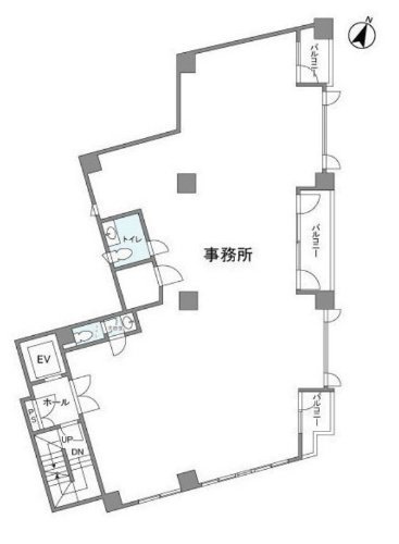 カーサ・アカマ201 間取り図