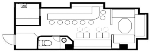 町田アークビルB 間取り図