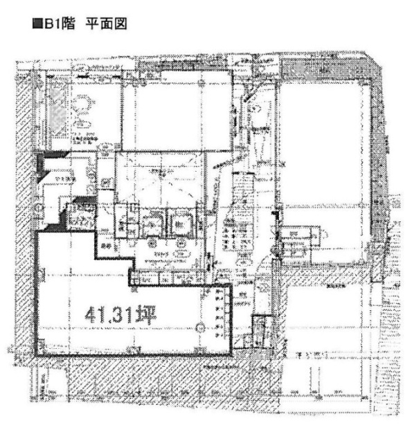 Daiwa目黒スクエアB1F 間取り図