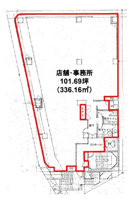 雄山閣ビル2F 間取り図