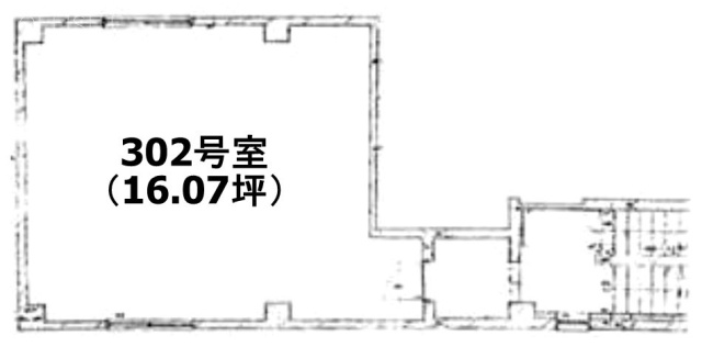 竹内ビル302 間取り図