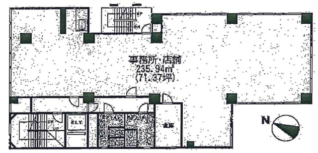 ハイツ小岩2F 間取り図