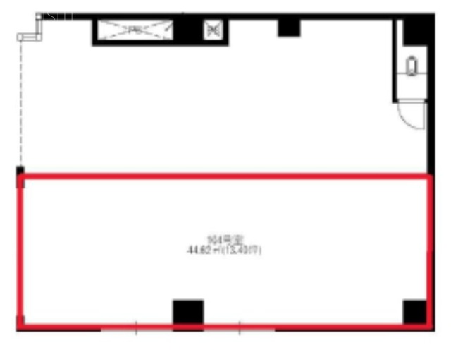 第一ベルペペビル104 間取り図